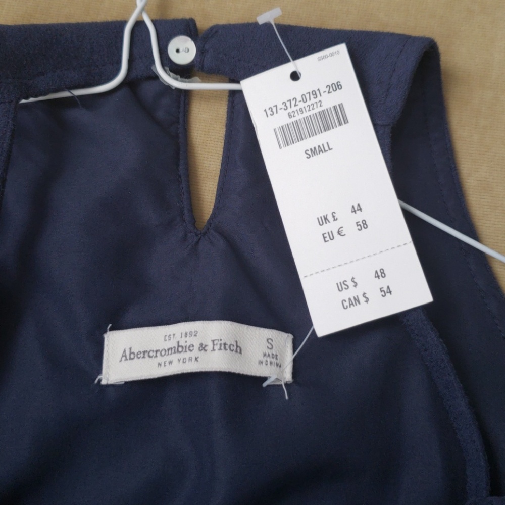 Suede Abercrombie & Fitch crop top - Picture 4 of 5